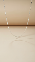 Delicate Sterling Silver Chain Necklace